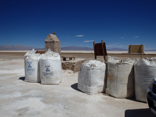 Bundles of Salt, ready for shipping.